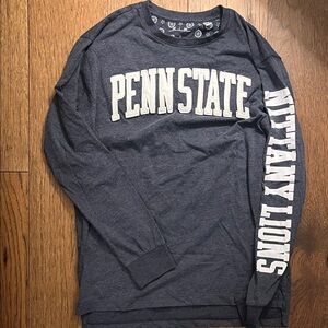 Pressbox Dark Blue Penn state  Long Sleeve Shirt